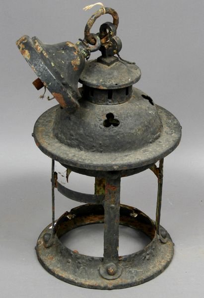 20th Century American Iron Lantern - 2