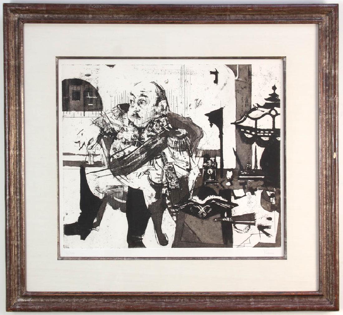 Jack Levine, The General, Aquatint (1 of 8)