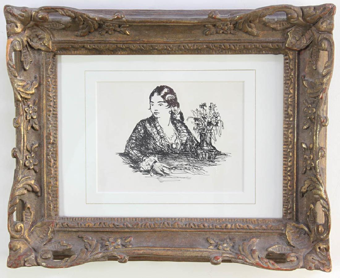 Robert Henri, Spanish Woman with Vase (1 of 5)