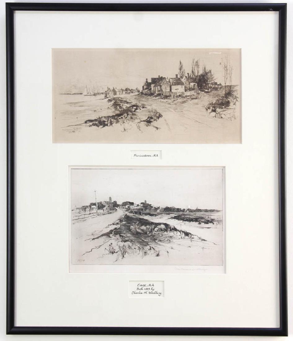 Charles Woodbury, Two Ink Sketches (1 of 8)