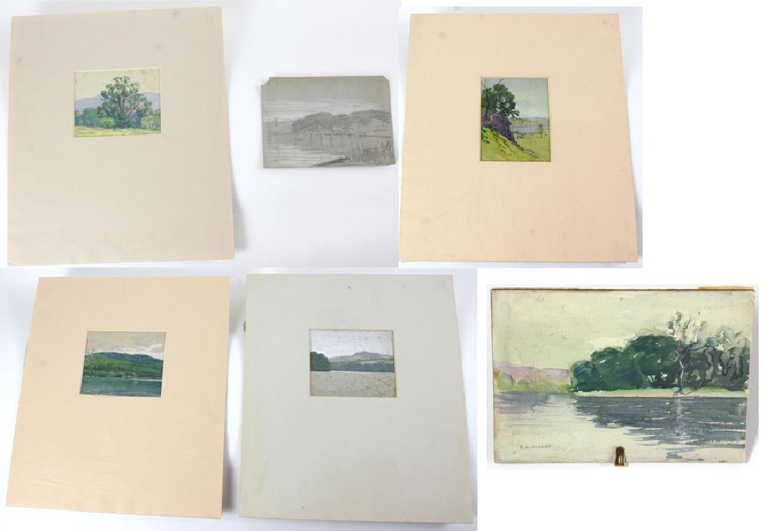 Robert Hogg Nisbet, Group of Watercolors (1 of 10)