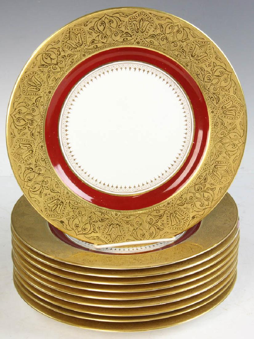 Set of Ten Copeland Spode Porcelain Plates (1 of 6)