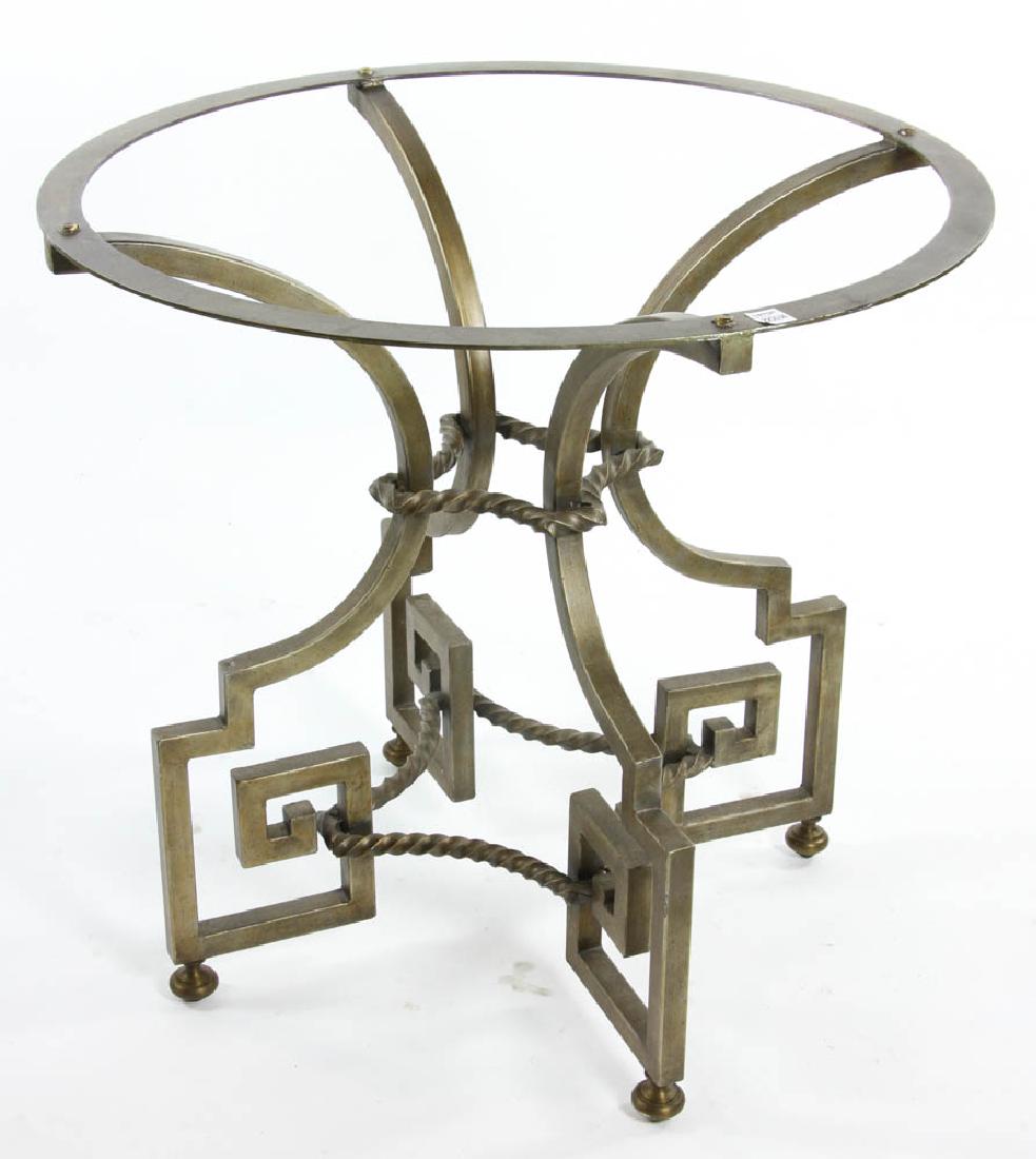 Custom Gold Painted Wrought Iron table (1 of 5)