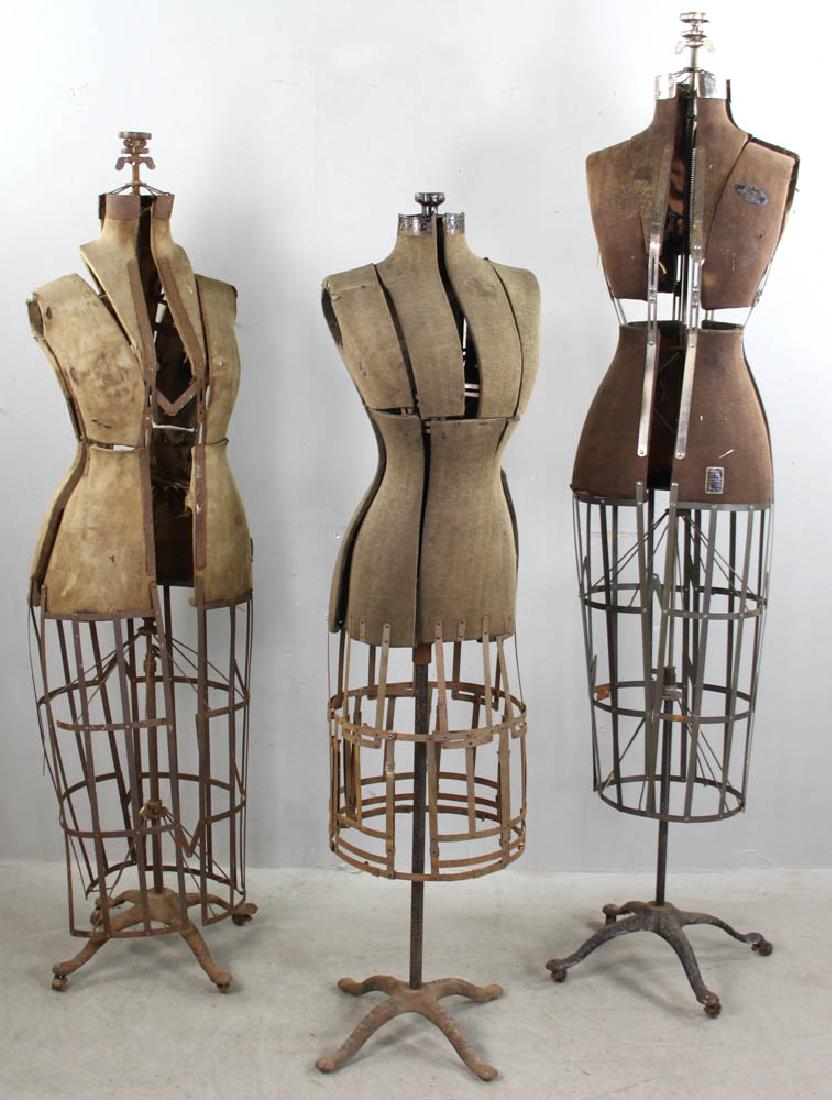 Three Old Dress Mannequins (1 of 9)