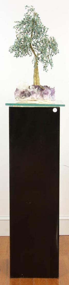 Jade Tree on Amethyst Crystal Base (1 of 6)