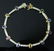 14k Yellow gold Diamond and Sapphire Bracelet - 3