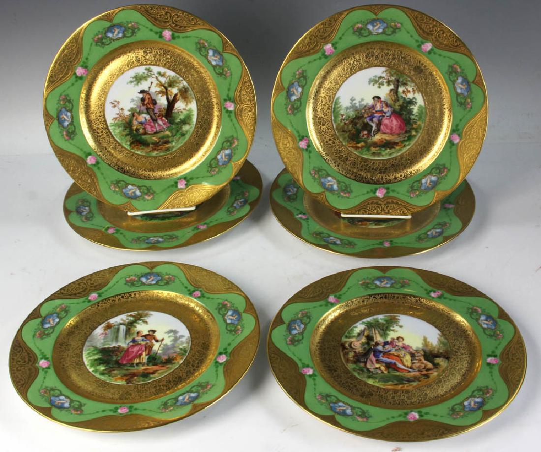Set of Heinrich & Co. Selb Bavaria Plates (1 of 7)