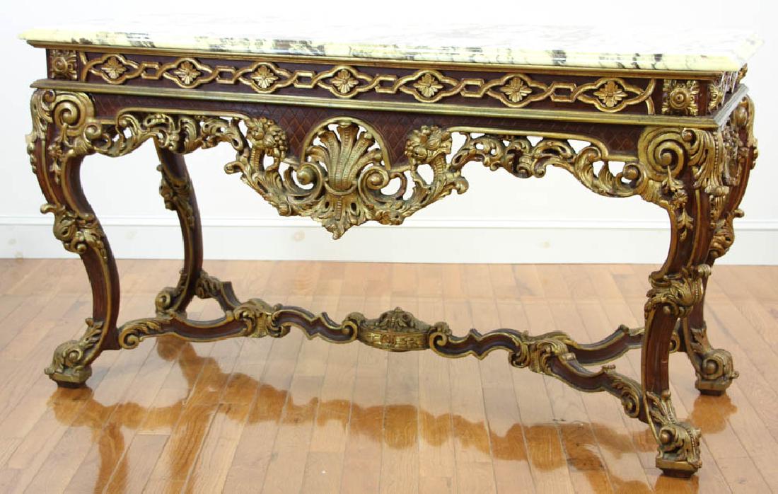Italian Rococo Marble Top Table (1 of 8)