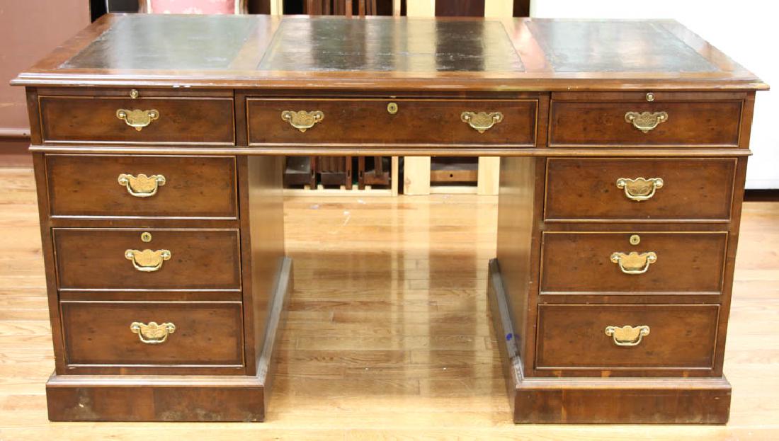 Custom Chippendale Style Mahogany Desk (1 of 8)