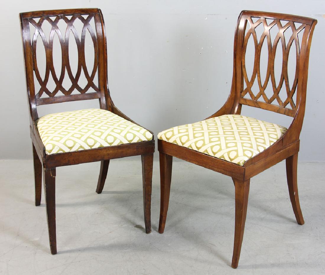Early 19th C German Biedermeier Chairs (1 of 8)