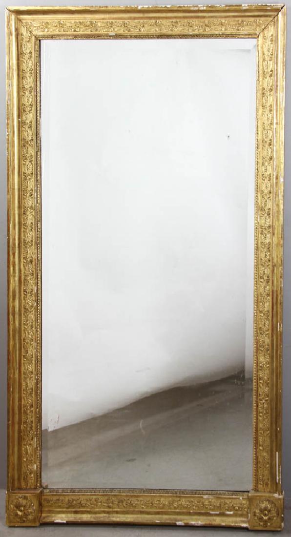 Beveled Glass Mirror in Gilt Frame (1 of 7)