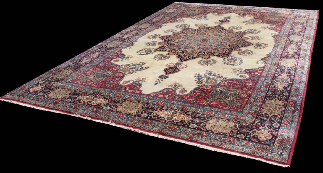 Semi Antique Persian Lavar Kerman Rug (1 of 8)