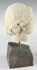 18thC Greek Marble Sculpture of a Womans Head - 4