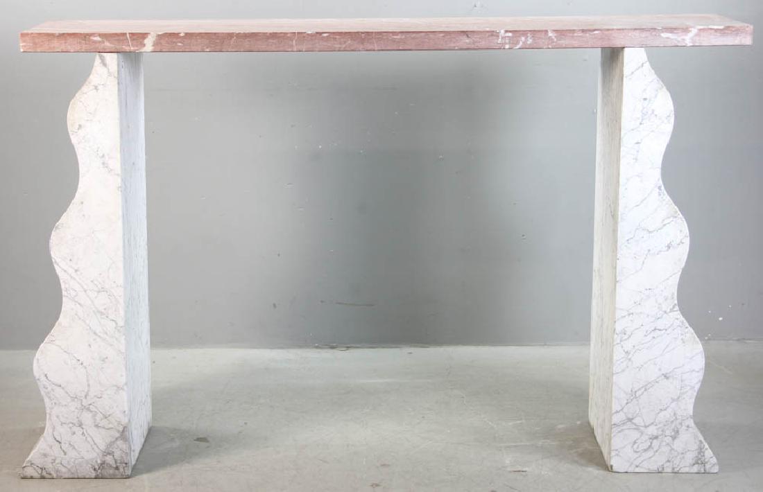 Ettore Sottsass Marble Console Table (1 of 6)