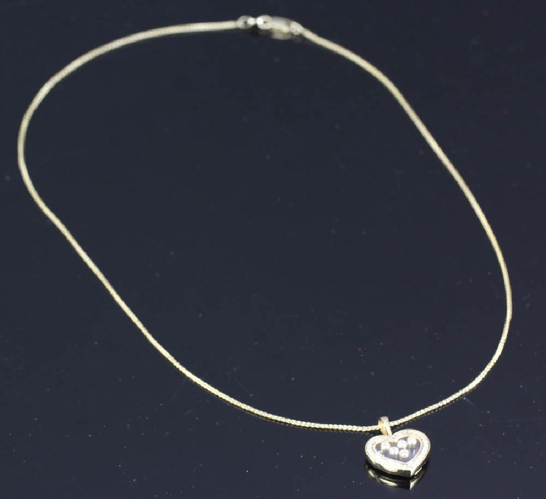 Chopard 18k Happy Diamonds Pendant Necklace (1 of 5)