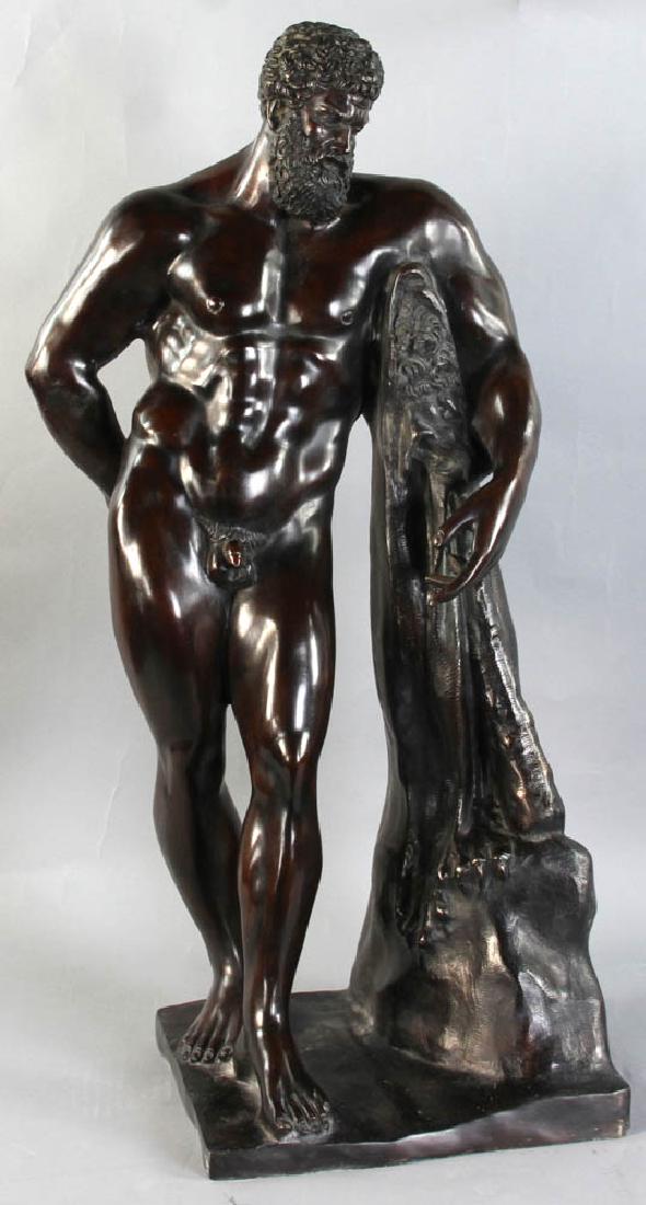 19th C Italian Bronze Sculpture of Hercules (1 of 10)