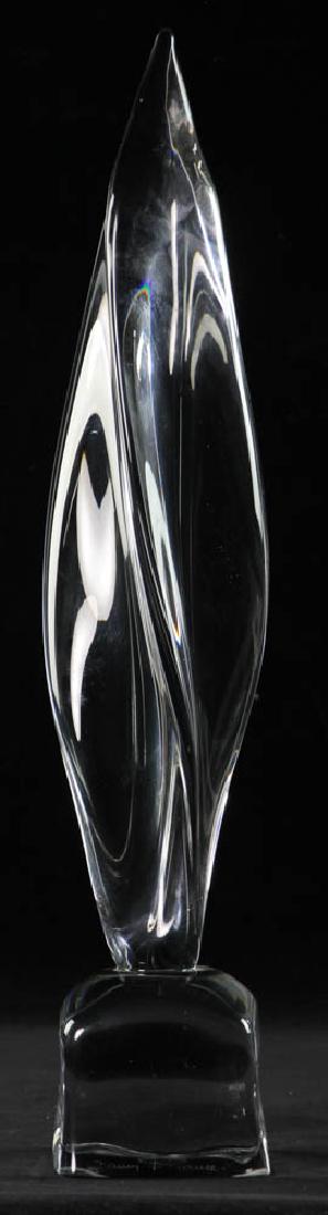 Daum Crystal Flame Sculpture (1 of 6)