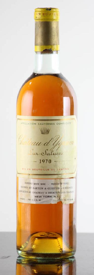 Chateau d'Yquem Lur Saluces 1970 (1 of 2)