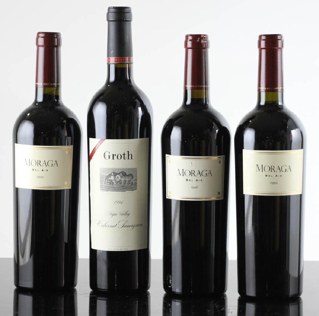 Four Bottles of California Wines (1 of 9)
