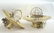 1023: Pair of mid 20th C. Brass Ship's Bulkhead Lights