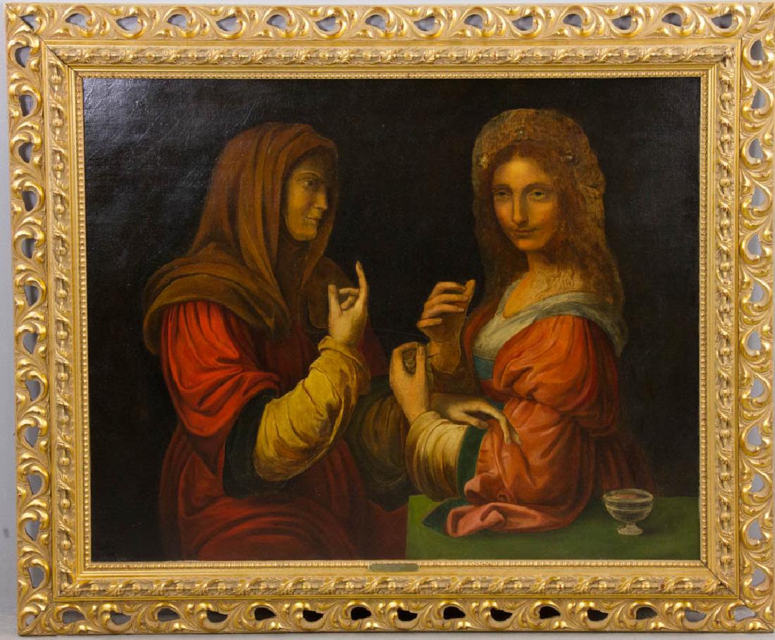 After Bernardino Luini Oil on Canvas (1 of 6)