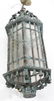 Antique Iron Hanging Light Fixture - 10
