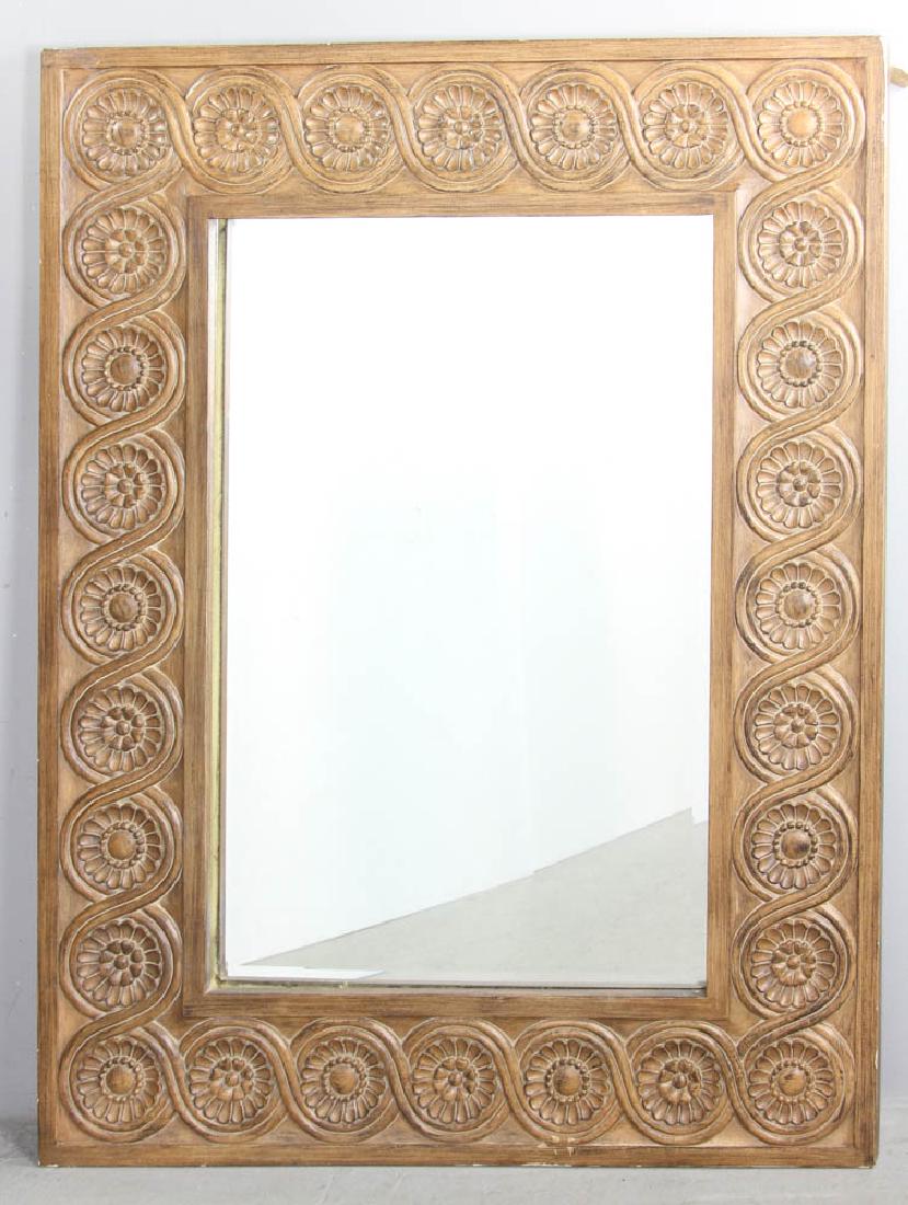Spanish Style Hand Carved Mirror (1 of 4)