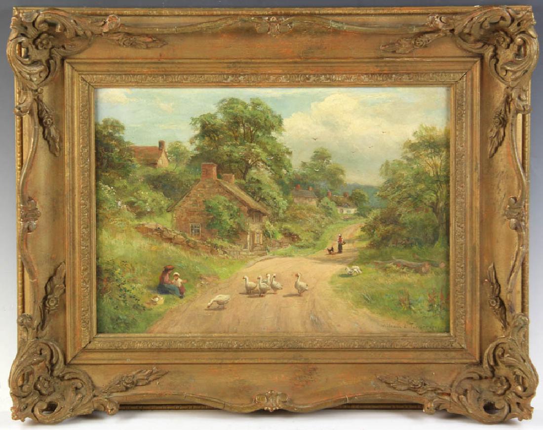 Wilham Larkin Turner Oil on Board of Ducks (1 of 5)