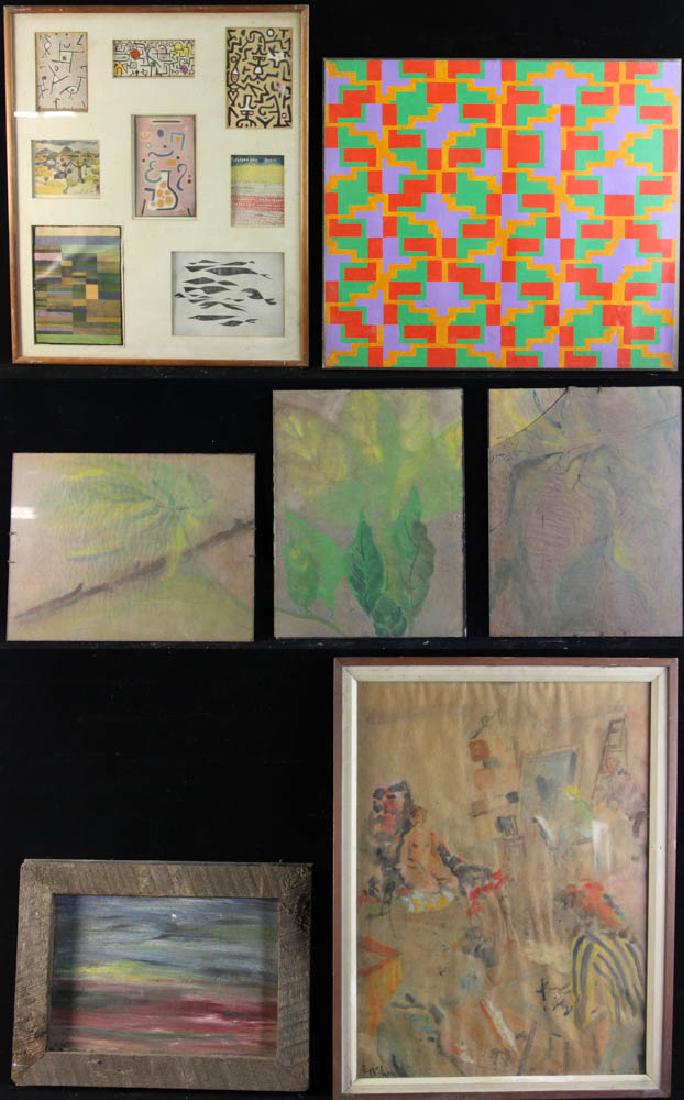 Group of Abstract Art (1 of 10)