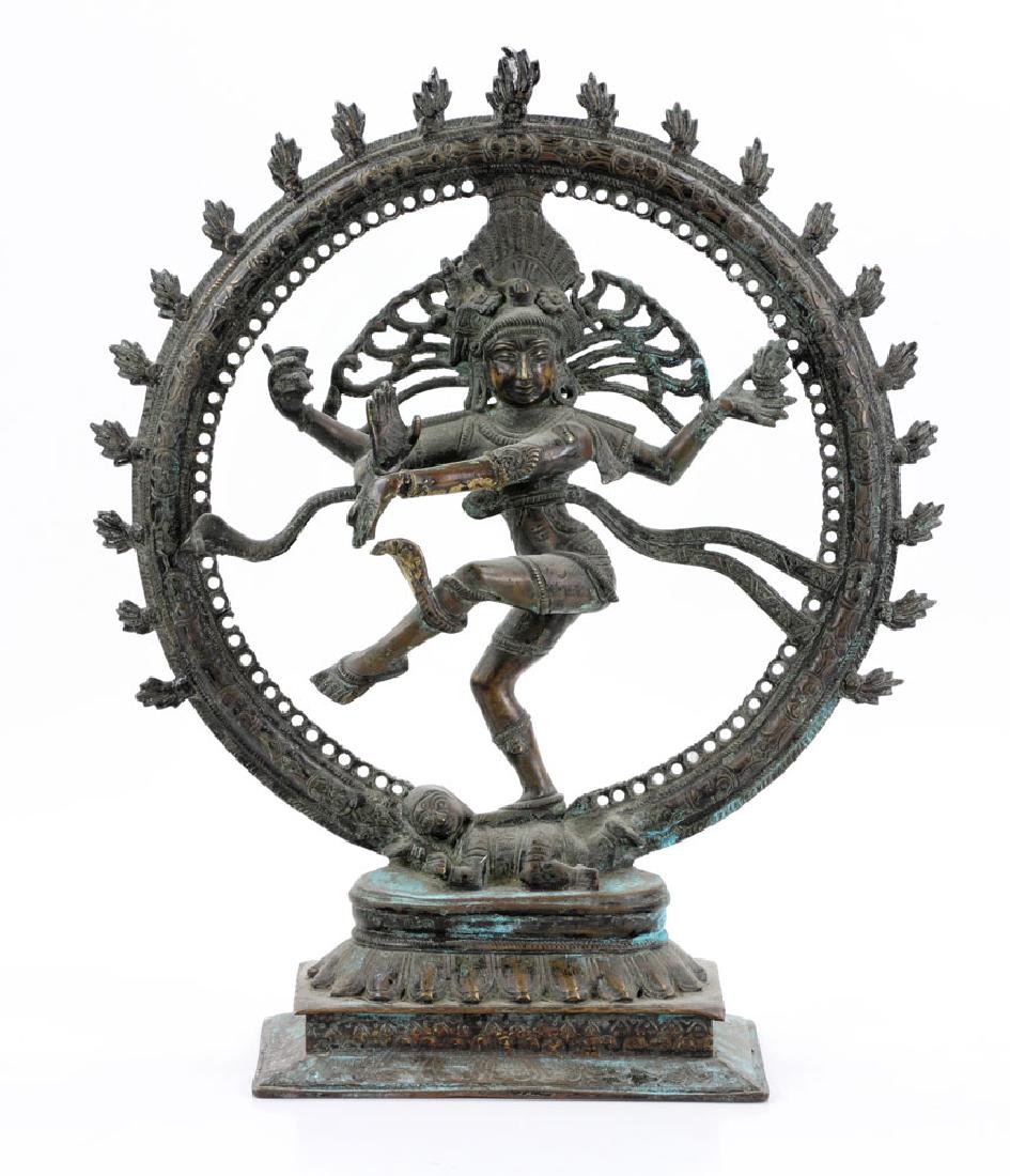 19th C. Bronze Shiva Nataraja Sculpture (1 of 8)