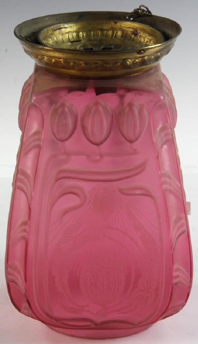 Art Nouveau Cranberry Shade (1 of 6)