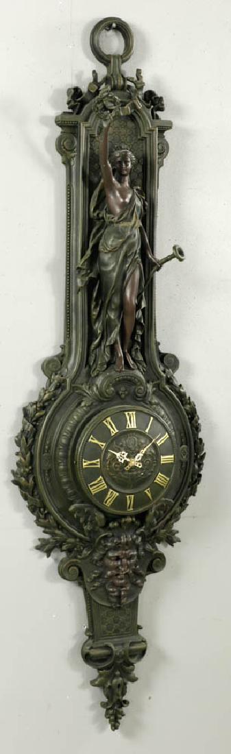 French Style Figural Clock (1 of 6)