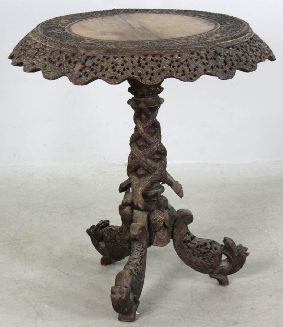 Early 19thC Anglo Indian Mahogany Table (1 of 5)