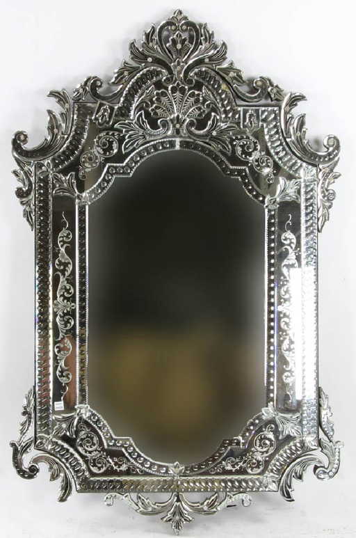Venetian Mirror With Folklore Accents