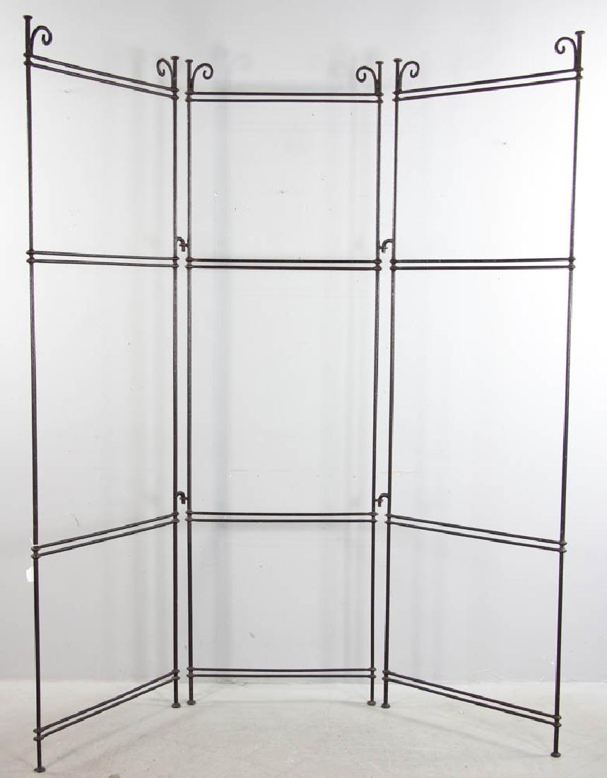 Wrought Iron Room Divider