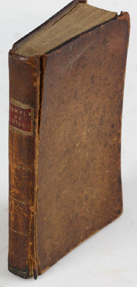 Book, Temple of Gnidus, 1797: Book, 'Temple of Gnidus and Arsaces and Ismenia', translated from the French of Charles De Secondat, Baron de Montesquieu, author of The Spirit of Laws, Persian Letters, etc., etc., London, printed fo