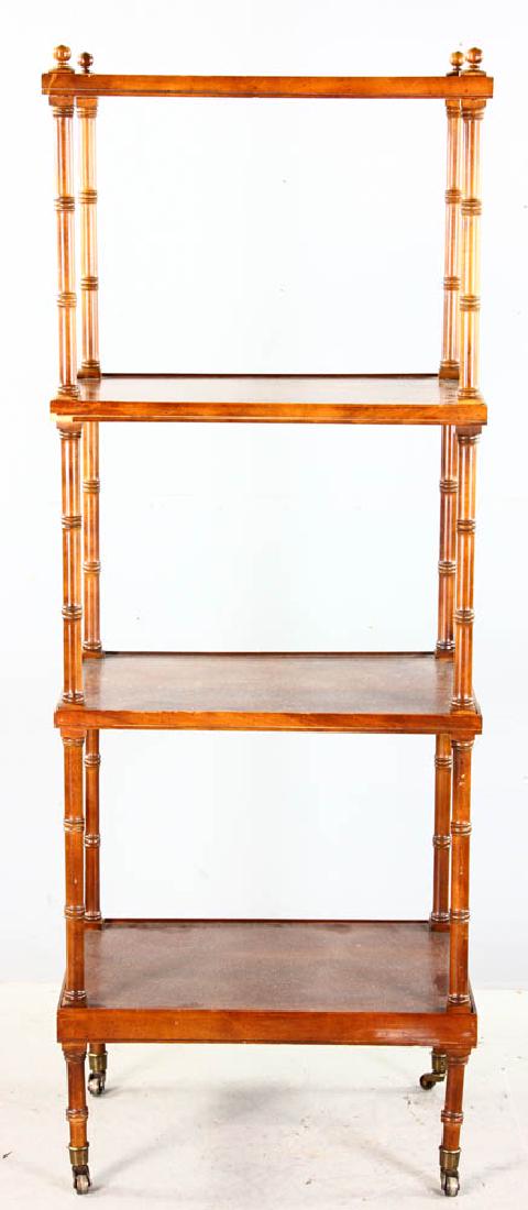 Georgian Style Faux Bamboo Etagere Mar 02 2019 Kaminski