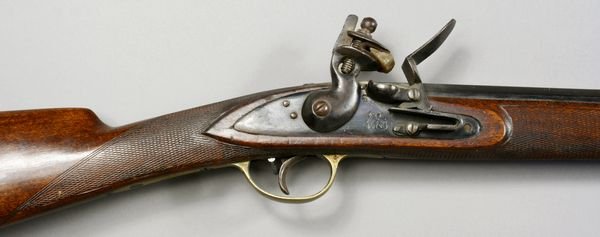 20th C. Belgian Replica of 19th C. Flintlock Rif - 2