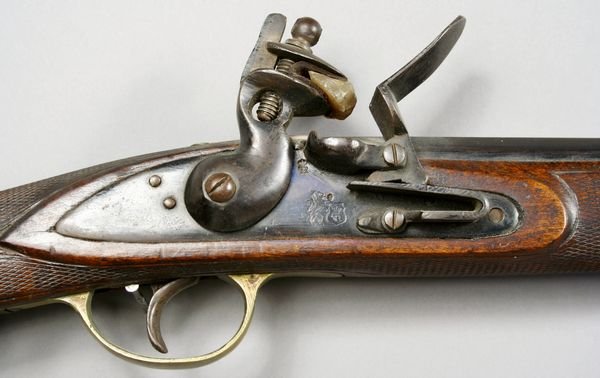 20th C. Belgian Replica of 19th C. Flintlock Rif - 3
