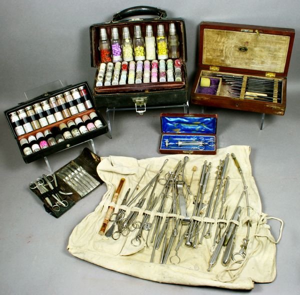 19th/20th C Medical Tools and Supplies