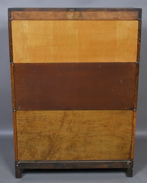 Oak Three Stack Bookcase - 2