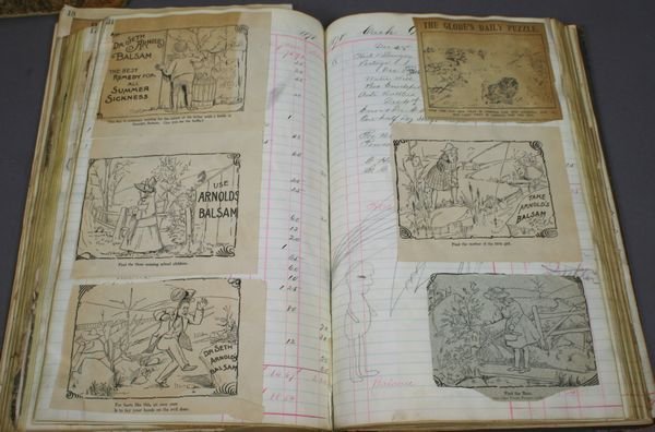 Two 19th C. Scrap Albums & Other Memorabilia - 4