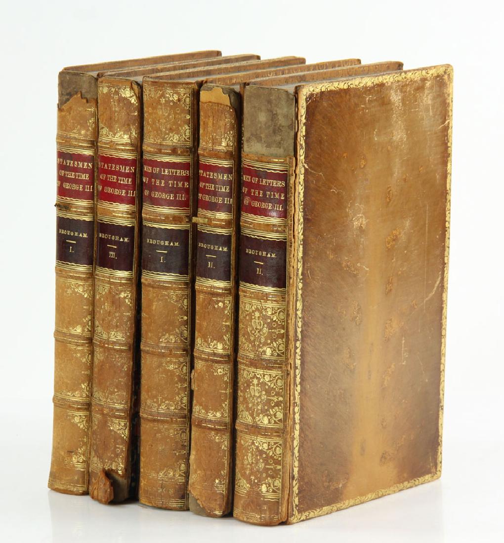 Lives of Men of Letters of the Time of George III, 5: Five volumes, "Lives of Men of Letters of the Time of George III".