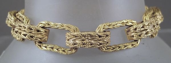 Ladies 14KT Chain Bracelet