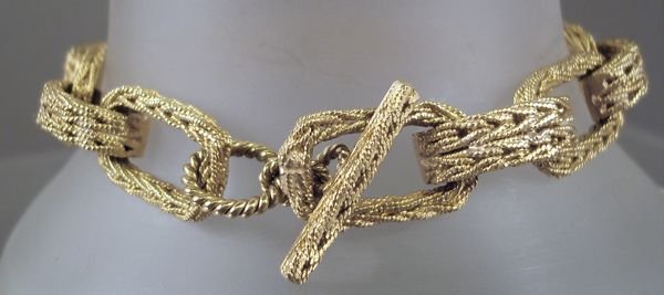 Ladies 14KT Chain Bracelet - 3