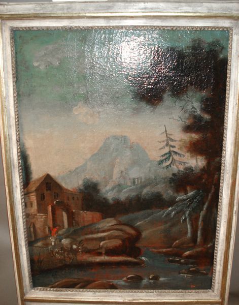 19th C. French Trumeau Mirror - 2