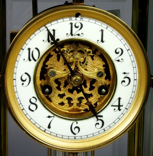 Waterbury Clock Co. Mantle Clock, dated 1898 - 2