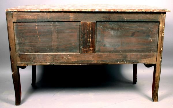 19th Century French Bombe Commode w/ Marble Top - 4