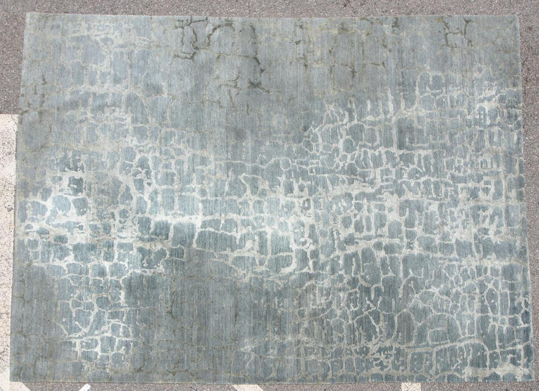 Tufenkian Contemporary Rug: Tufenkian contemporary rug, 9' 9" x 8' . Provenance: Cambridge, Massachusetts collection.