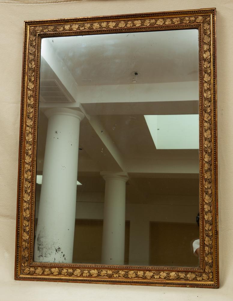 Louis XVI Giltwood Mirror (1 of 3)